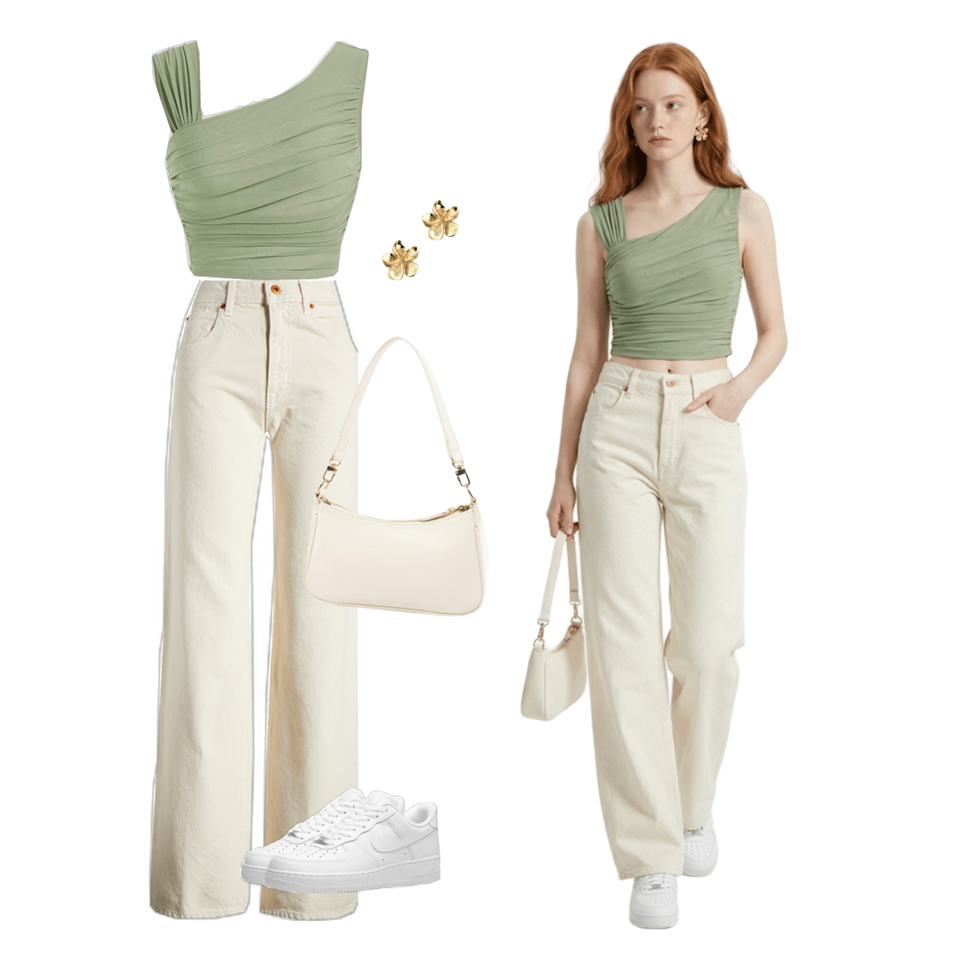 Shein Crop Top Outfit inspiration 9