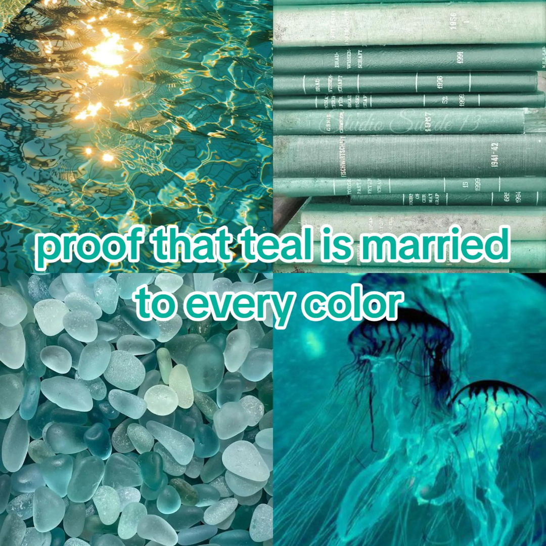 Teal Nails inspiration 36