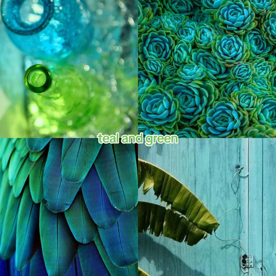 Teal Nails inspiration 36