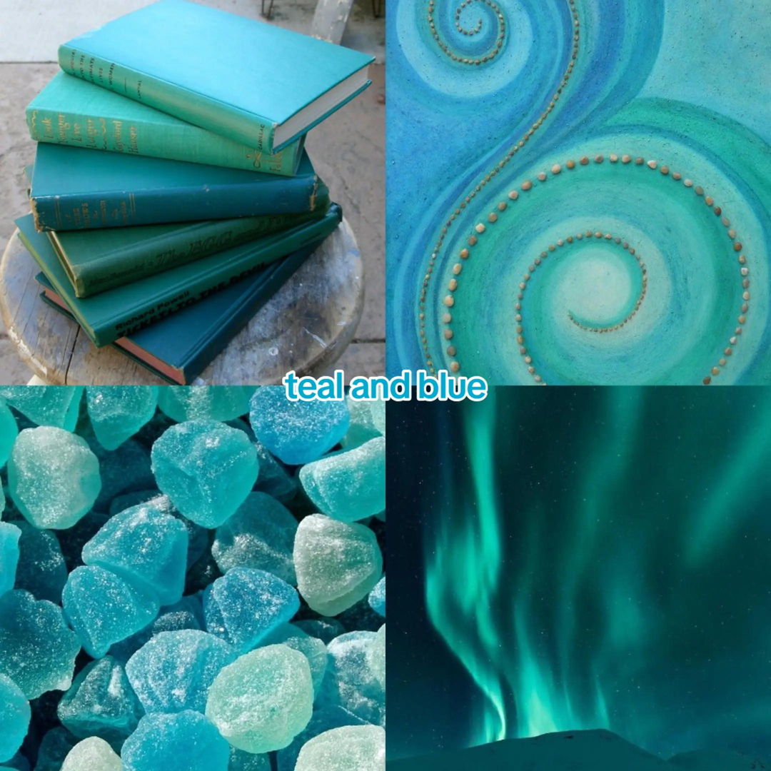 Teal Nails inspiration 36