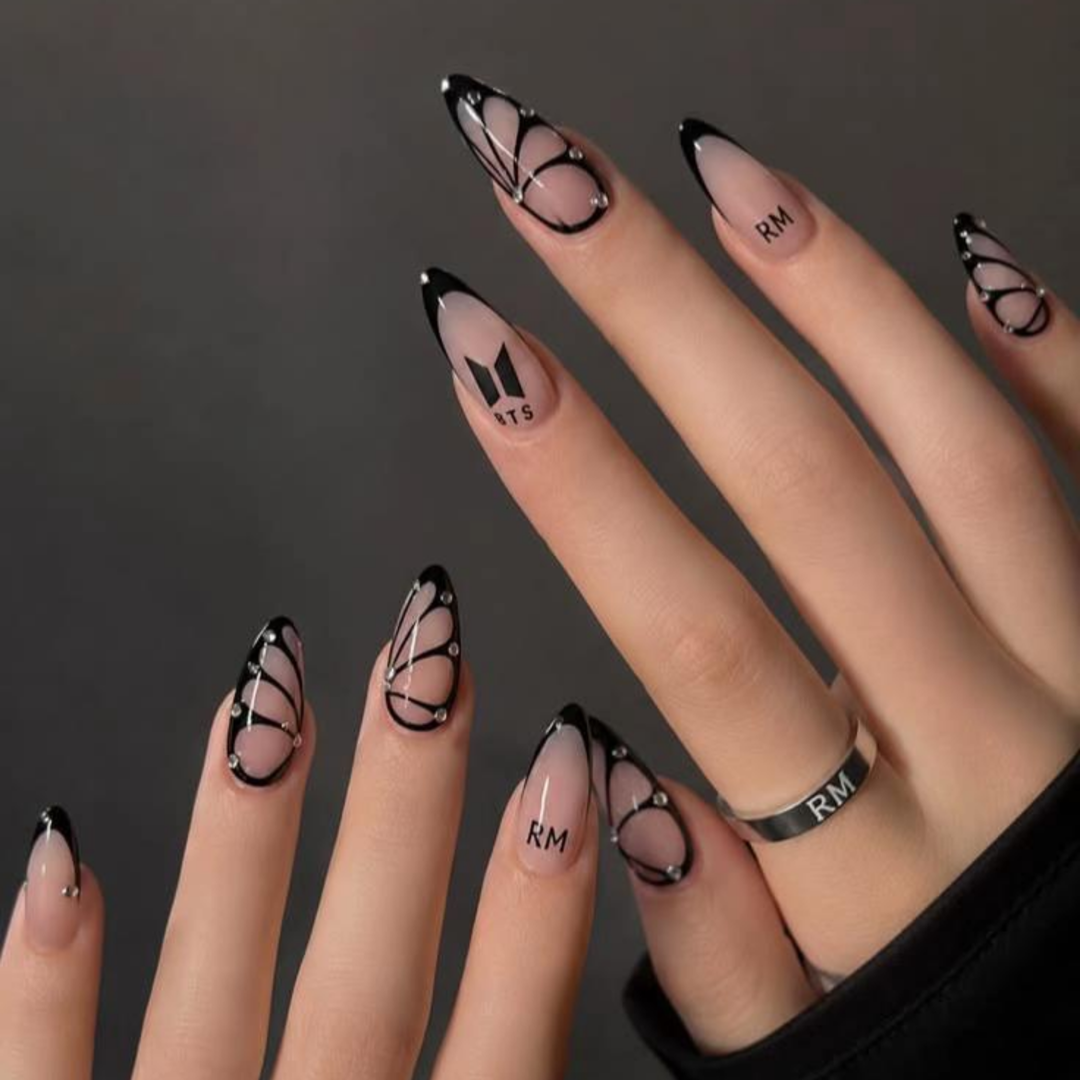 BTS Nail Art inspiration 1
