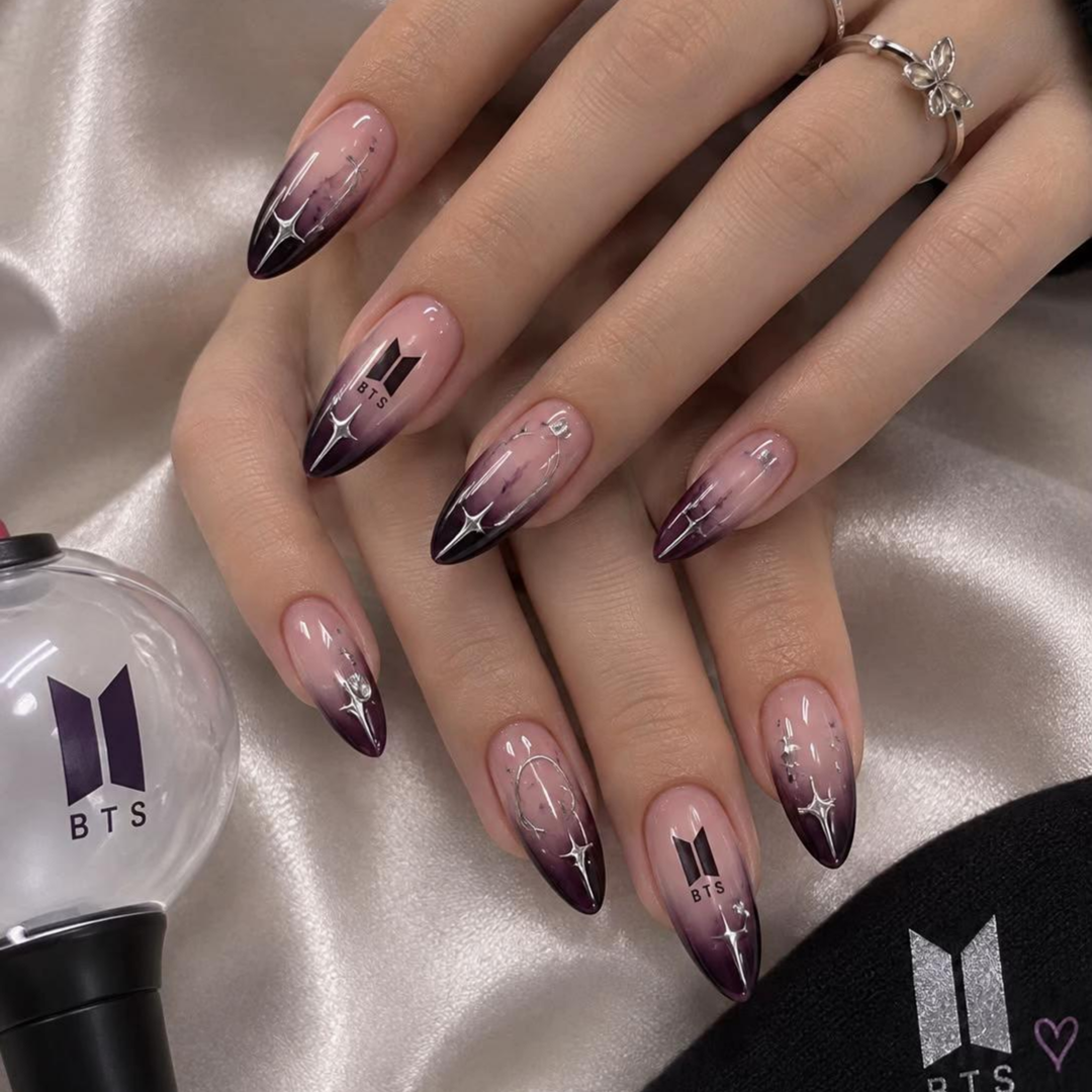 BTS Nail Art inspiration 1