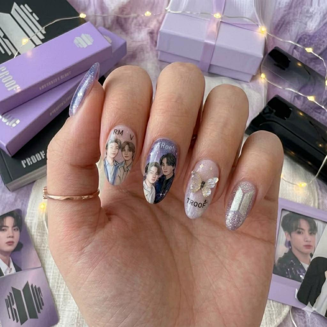 BTS Nail Art inspiration 2