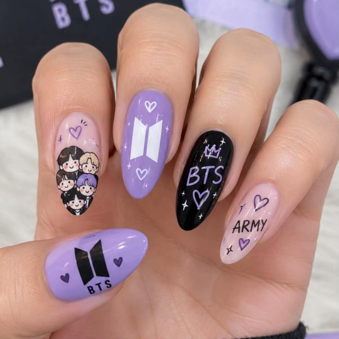 BTS Nail Art inspiration 2