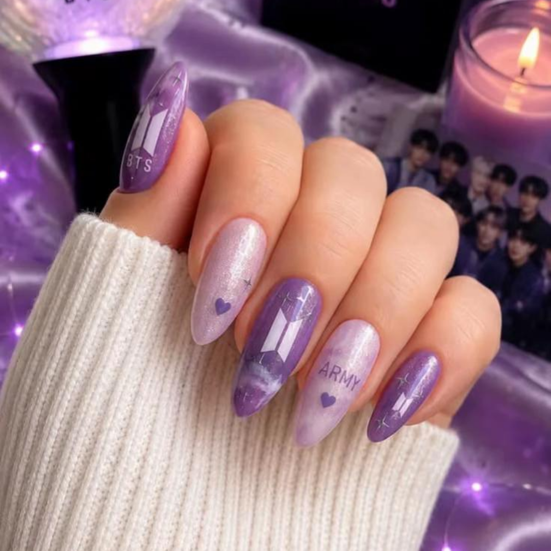 BTS Nail Art inspiration 2