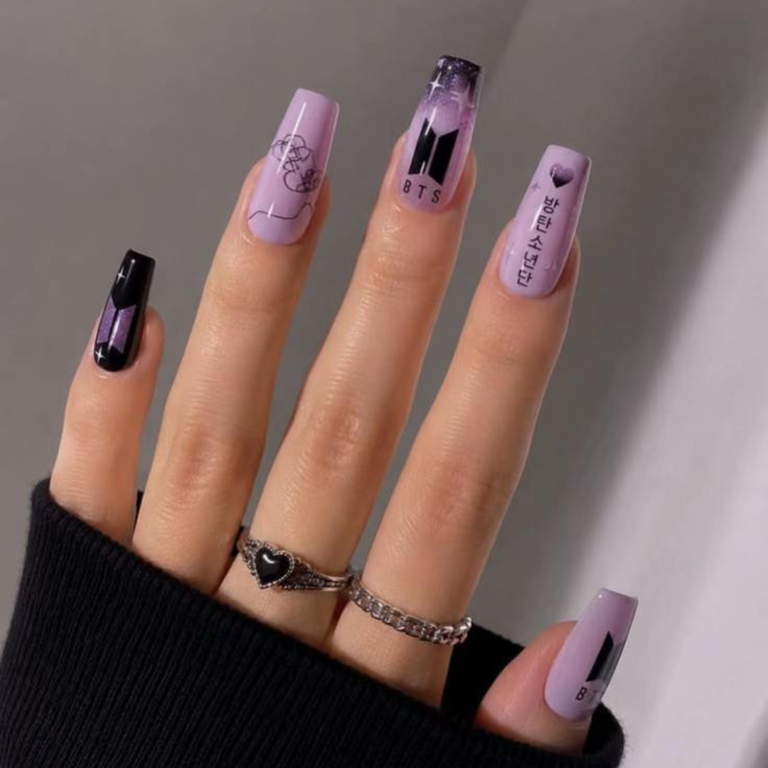 BTS Nail Art inspiration 2