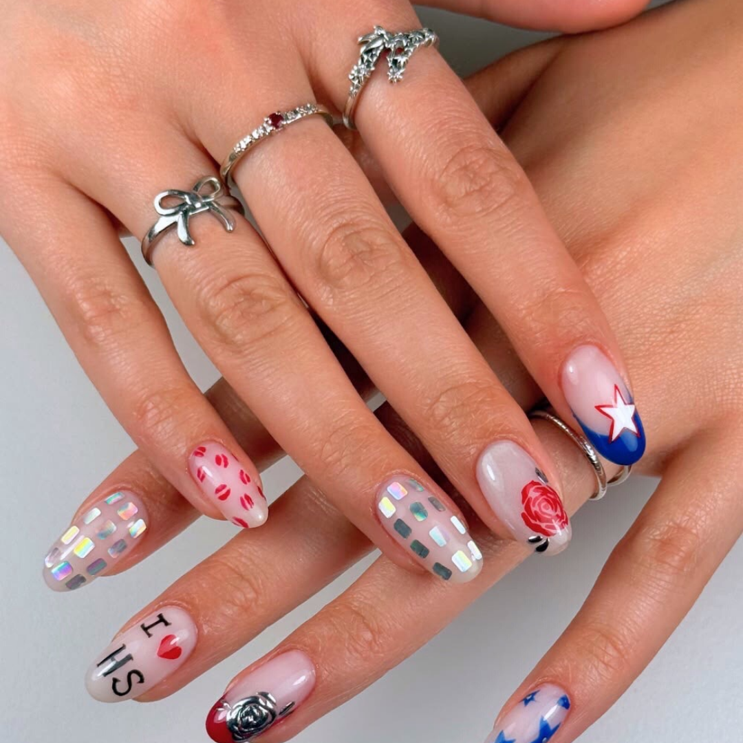 BTS Nail Art inspiration 12